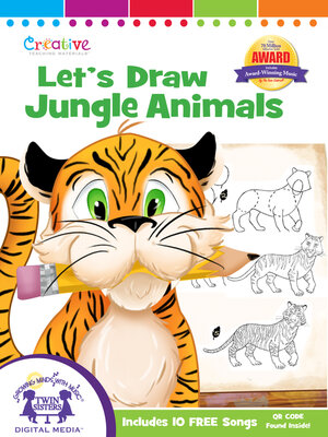 cover image of Let's Draw Jungle Animals